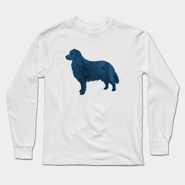 Aussie Dog - Australian Shepherd Long Sleeve T-Shirt by TheJollyMarten